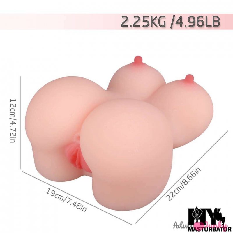Mông giả kèm vếu silicon to mẩy 2.25kg mới lạ hấp dẫn 