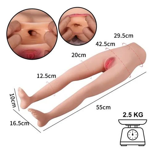 Búp bê bán thân nửa thân dưới 2.5kg 