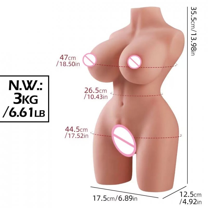 Búp bê bán thân 3kg giá rẻ 