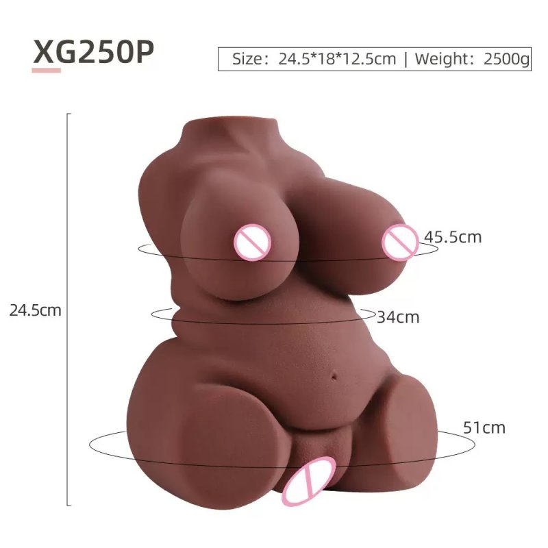 Búp bê bán thân chuppy da nâu 2.5kg cô nàng to béo mập mạp 