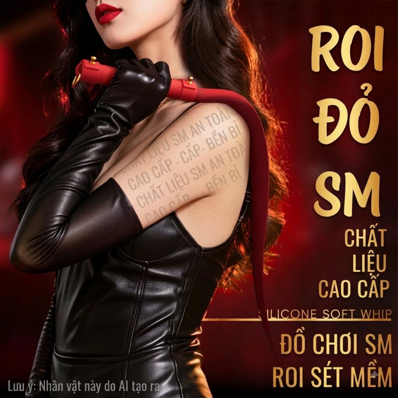Roi da đỏ Jiuai đồ chơi SM cao cấp 