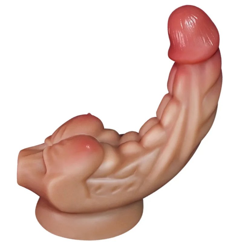 Dương vật giả silicone Jiuai hình dáng cơ bắp nam giới cảm giác chân thực đế gắn tường 