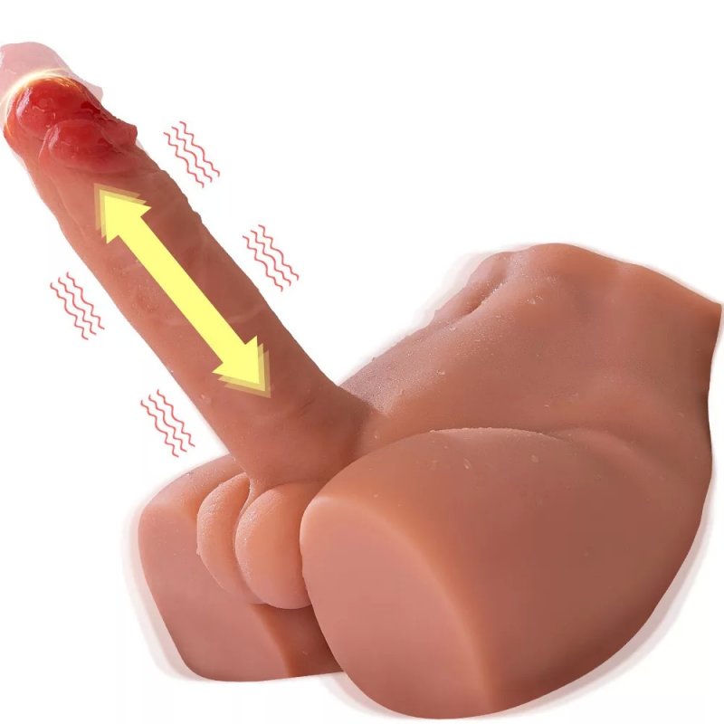 Mông giả nam Peel Like Crazy Xise dương vật giả rung thụt tự động 