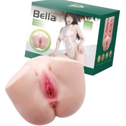 Mông giả Bella Touch Girl tỉ lệ 1:1 rung hút co bóp kẹp chặt âm thanh rên rỉ TPE như thật 