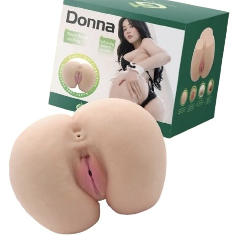 Mông Âm Đạo Donna Touch Girl Silicone TPE Tự Động Rung Hút Chân Không & Co Bóp Thông Minh 