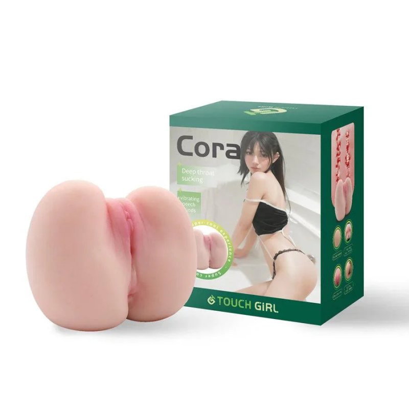 Mông giả Cora Touch Girl tự động rung hút kẹp co bóp lồn giả kích thích 