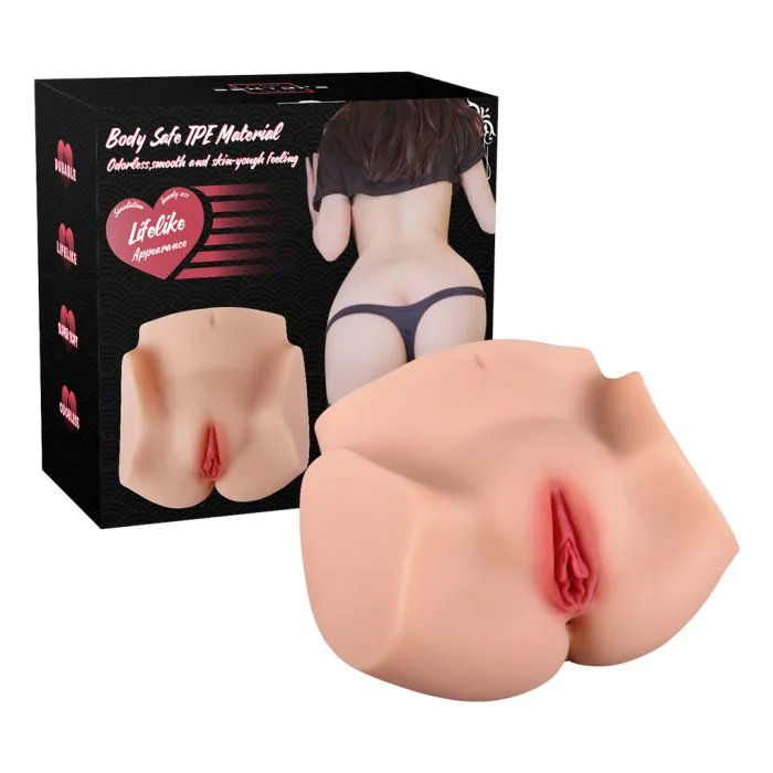 Mông giả 3D Matorial Lifelike 2.45kg mô phỏng âm đạo chân thực 