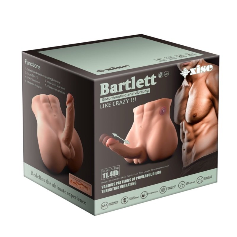 Mông giả nam Bartlett Xise 5.2kg dương vật giả rung thụt tự động siêu mềm 