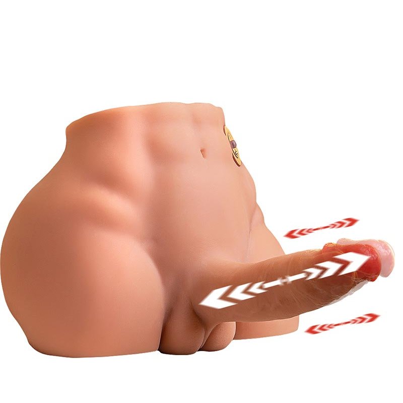 Mông giả nam 3D Pierre Xise 4.34kg dương vật giả rung thụt tự động 