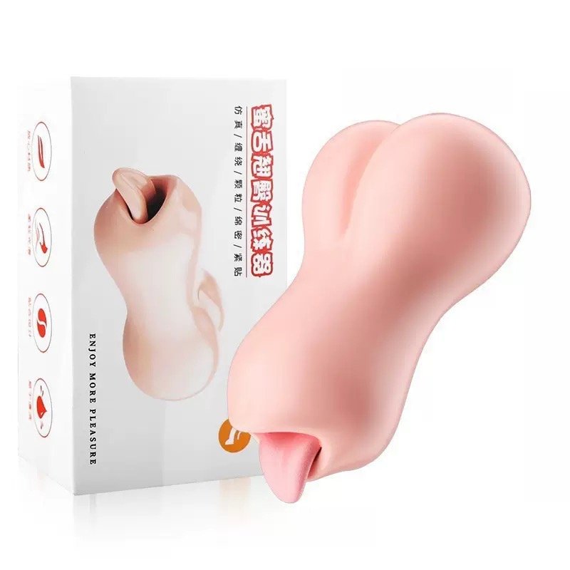 Cốc thủ dâm mô phỏng miệng lưỡi cổ họng và hậu môn ngậm liếm cực phê 