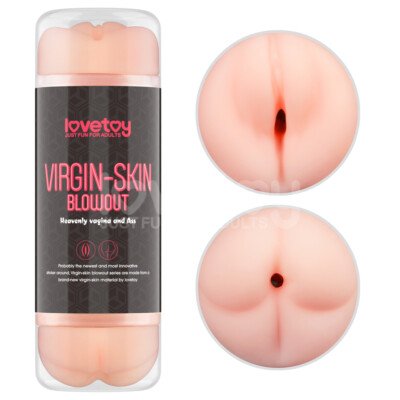 Lovetoy Virgin-Skin Blowout Cốc Thủ Dâm 2 Đầu Âm Đạo Và Bờ Mông 