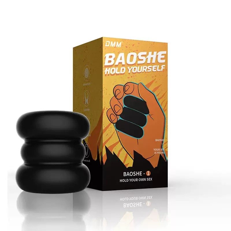 Ống silicon DMM Baoshe thủ dâm và tập luyện dương vật kéo dài thời gian 