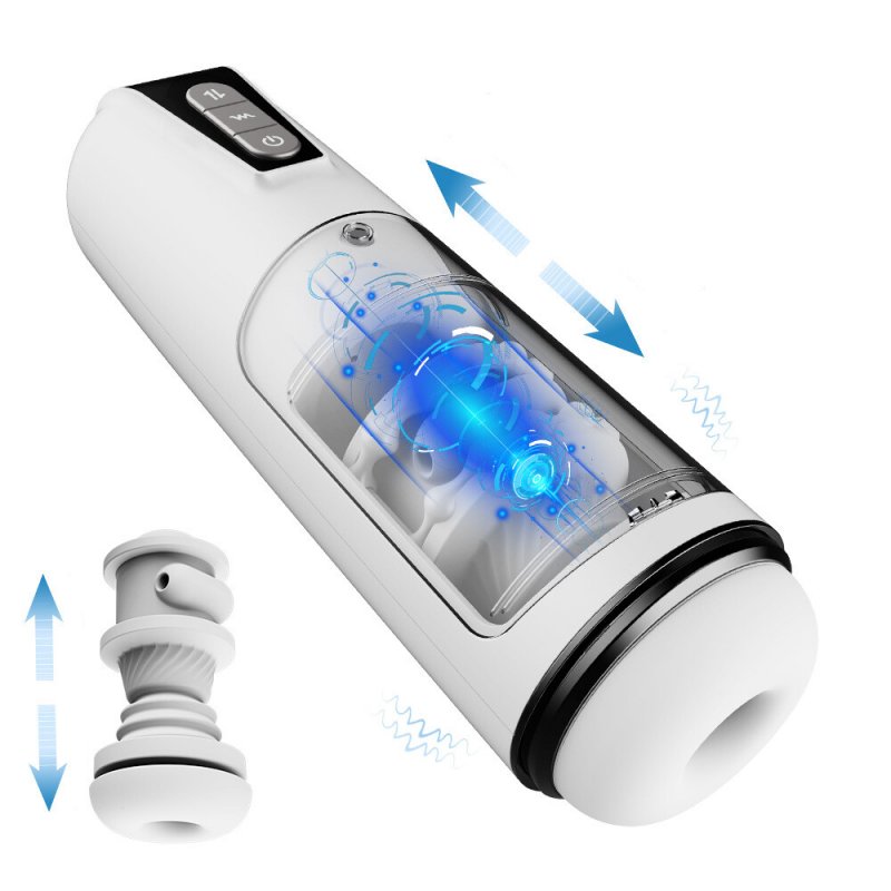 Máy thủ dâm cao cấp Airship 2 vòng siết động cơ kép rung thụt đa điểm 