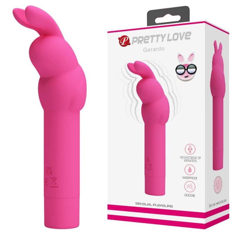 Máy rung mini Pretty Love Gerardo BI-300008 đồ chơi tình yêu cho nữ 
