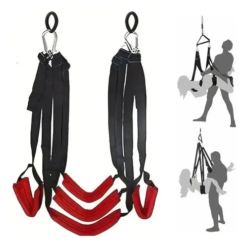 Xích đu tình yêu treo cửa EMIV võng treo sex swing cho cặp đôi BDSM 