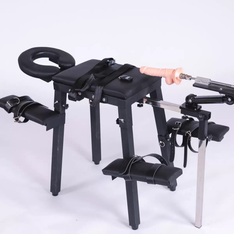 Ghế tình yêu bondage kèm dương vật giả rung thụt dụng cụ hỗ trợ tạo tư thế BDSM 