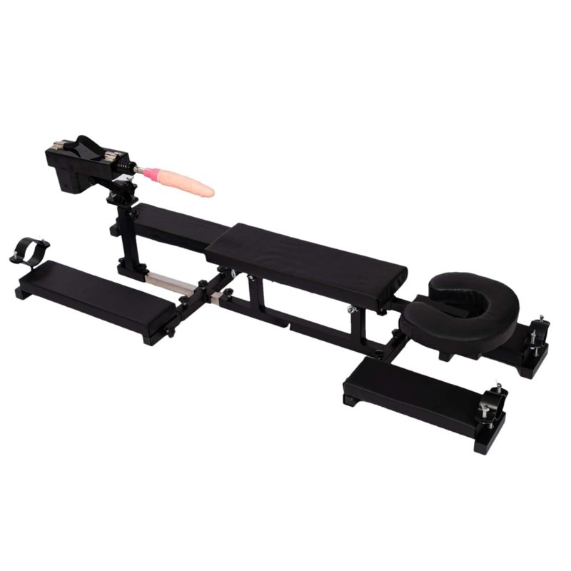 Ghế tình dục Albizia K9 kèm dương vật giả thụt đẩy giường BDSM bondage tư thế nằm quỳ 